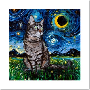 Tabby Night Posters and Art